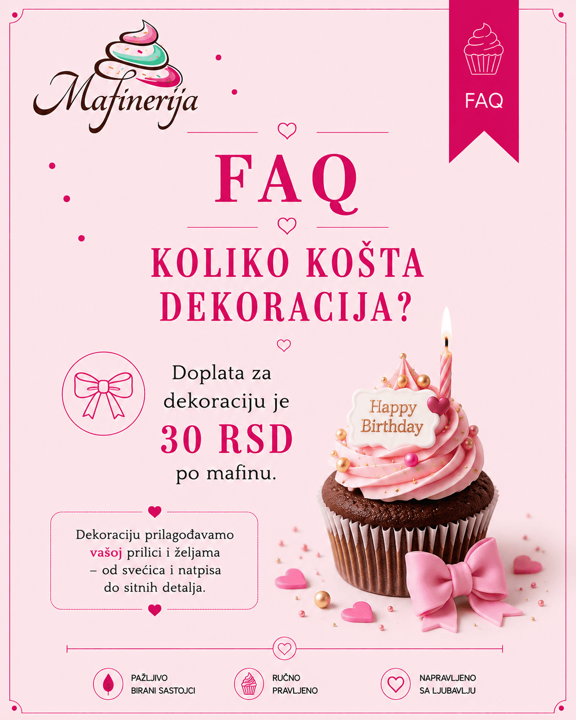 Koliko košta dekoracija?